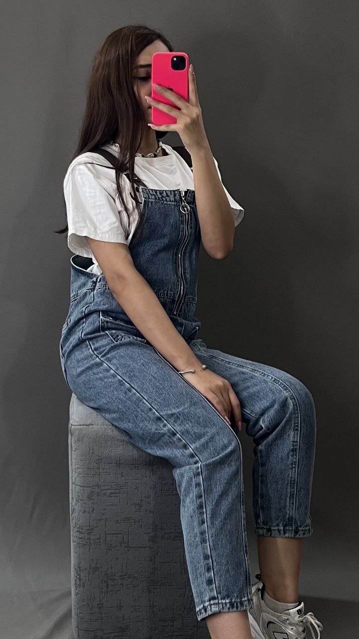 پیشبندی با بیلرسوت جین وارداتی