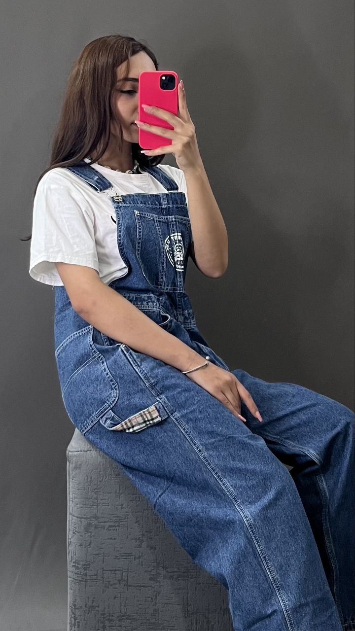 پیشبندی با بیلرسوت جین وارداتی