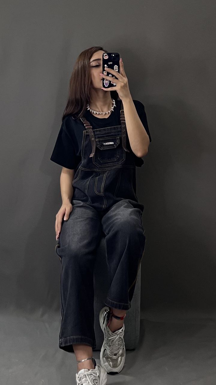 پیشبندی با بیلرسوت جین وارداتی