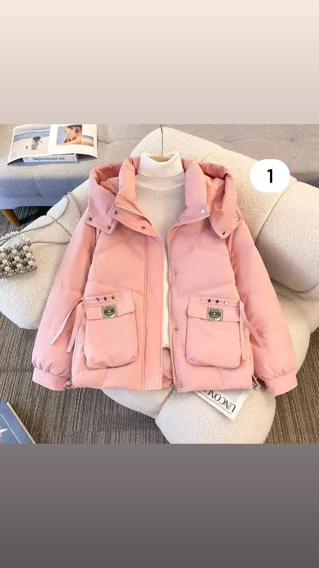 کاپشن پفکی درجه یک وارداتی