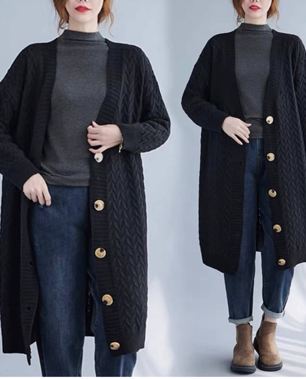 بافت جلو دکمه بلند رنگبندی دارد (۲)