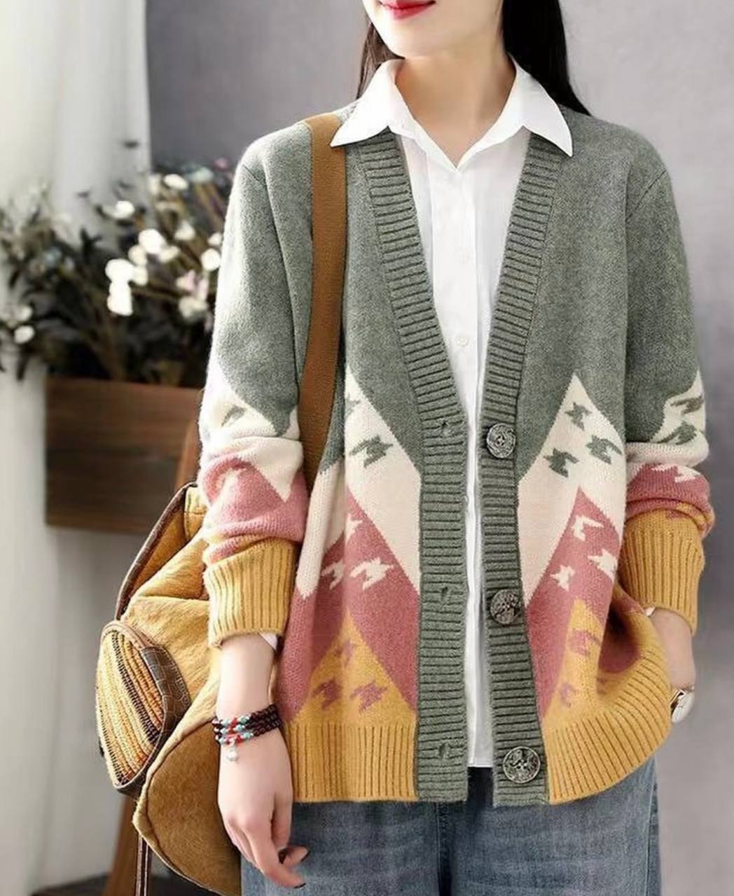 بافت جلو دکمه وارداتی