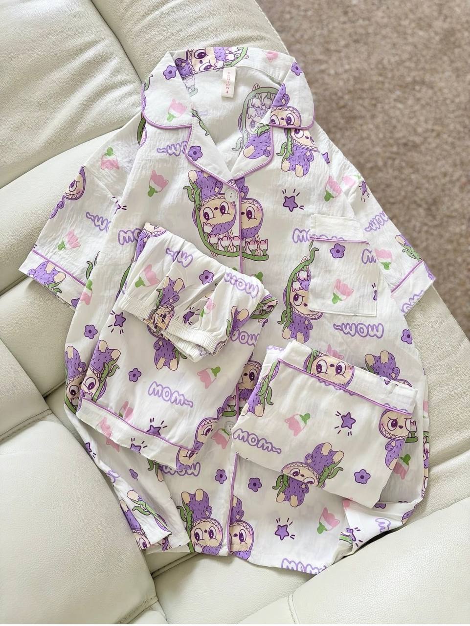 ست ۳تیکه موسلین لبوبو وارداتی