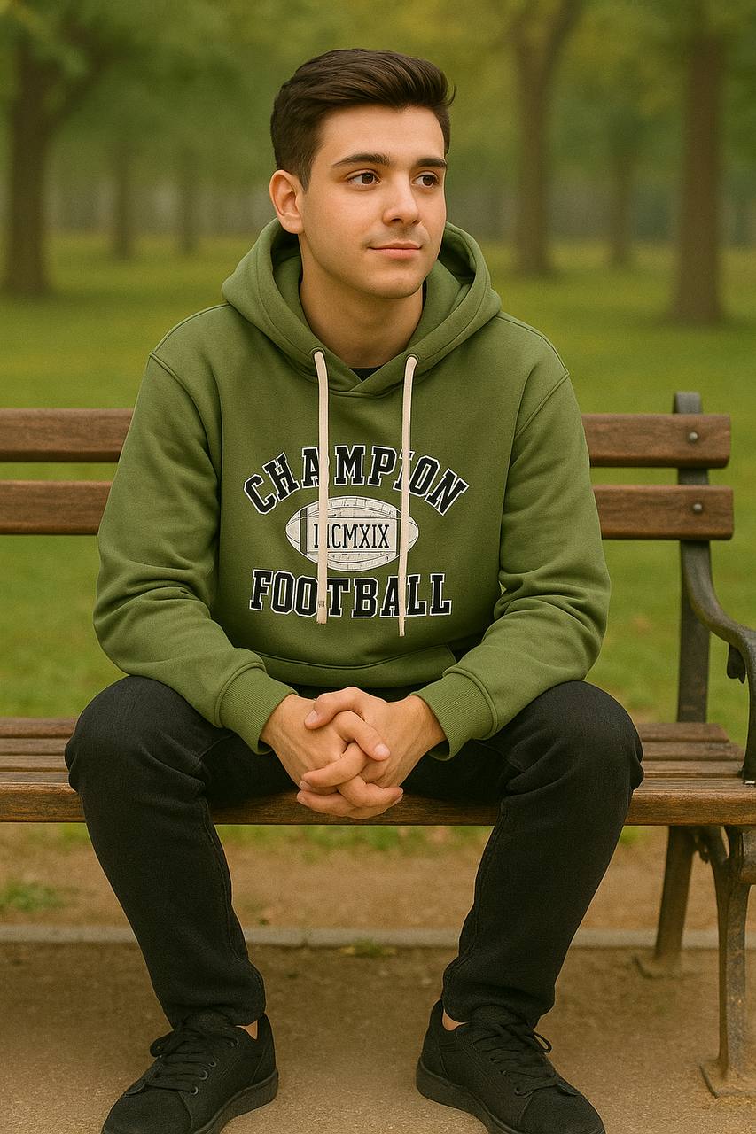 هودی مردانه داخل کرک وارداتی