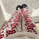 شلوار موسلین وارداتی با طرح فانتزی