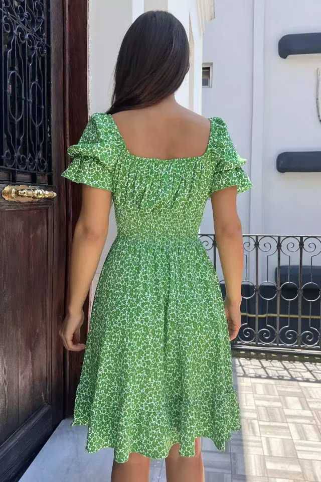 پیراهن آستین کوتاه تابستانه در سه رنگ