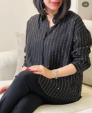 شومیز نگین دار وارداتی در پنج رنگ