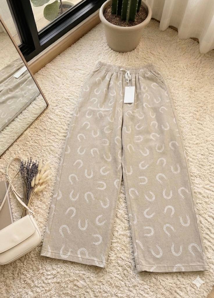 شلوار جین فول بگ زنانه و دخترانه وارداتی
