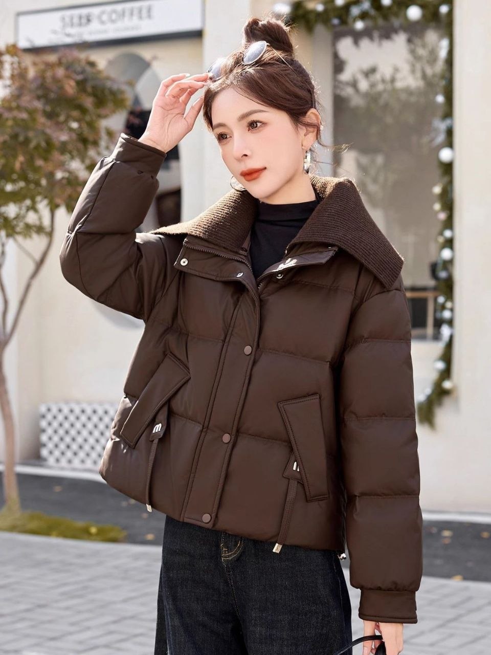 کاپشن وارداتی زنانه در سه رنگ